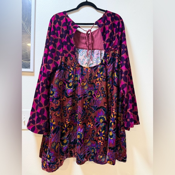 Free people mini velvet en velours dress - Picture 6 of 6